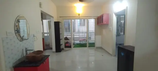 Semi Furnished 2 BHK in Swarna Heights Kasavanahalli