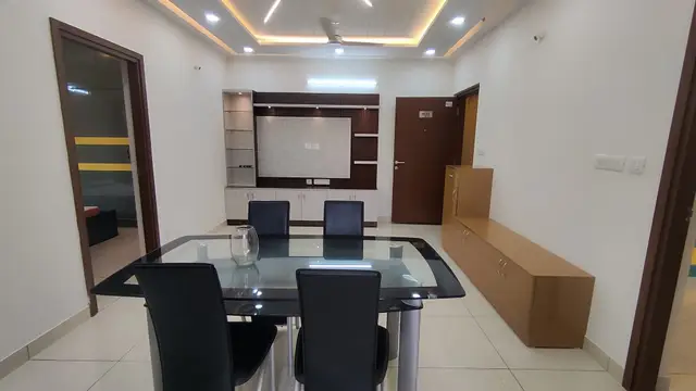 Semi Furnished 2 BHK in Prestige Finsbury Park Aerospace Park Bagalur