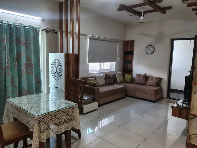 Fully Furnished 2 BHK in Estella Maple Square - Kasavanahalli