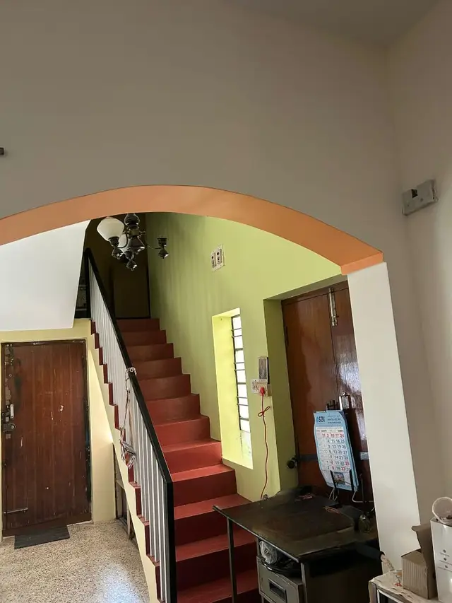 Semi Furnished 2 BHK Independent House in GKW Layout, Vijayanagar