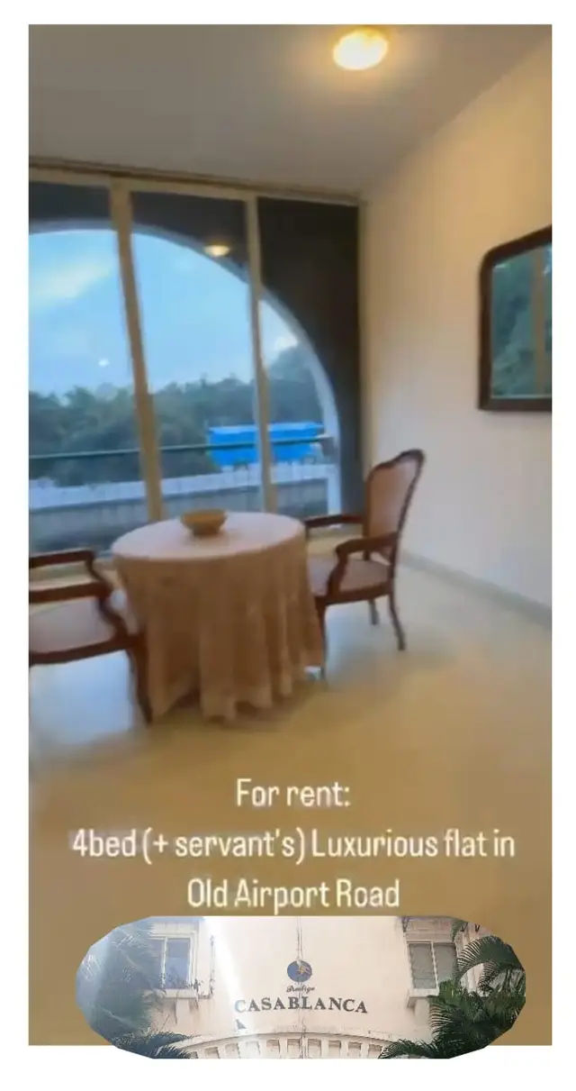 Semi Furnished  4 BHK in Prestige Casablanca - Old Airport Road