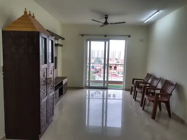 Fully Furnished 3 BHK in  Krishvi Dhavala Phase 2 - Doddakenneli, Adarsh Palm Retreat Road